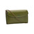 Cactus leather Clutch green