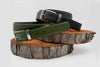 Vegan leather Pack two belts - ARTIGIANO