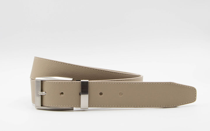 Vegan cactus leather casual nude belt - ARTIGIANO