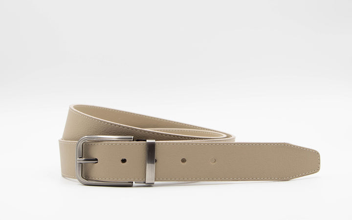 Vegan cactus leather casual nude belt - ARTIGIANO